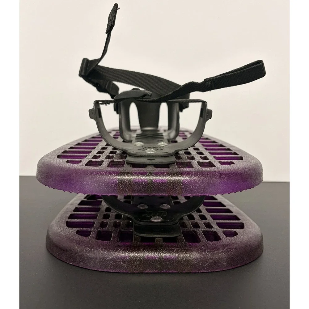 L.L. Bean Little Bear Unisex Grizzly‎ Adjustable Snow Shoes Purple Ages 5-12